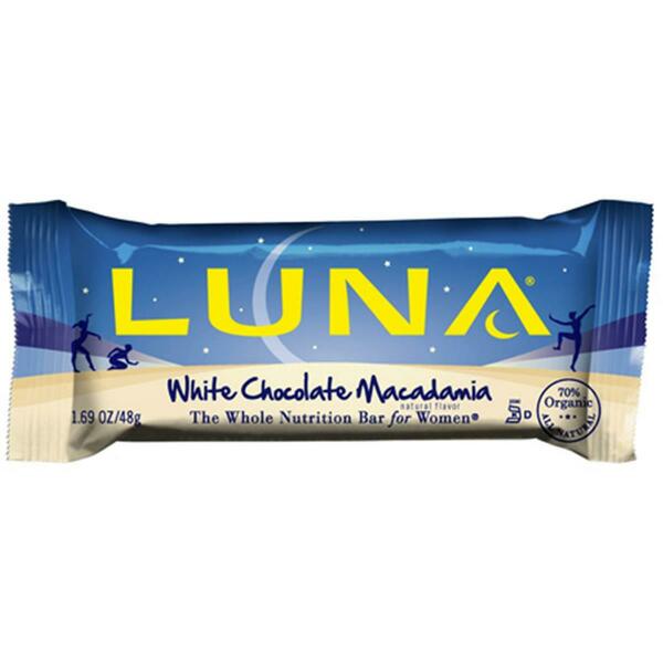Clif Organic White Choc MacAdamia Luna Bar 32445